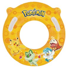 Winnie Connie 兒童寶可夢把手游泳圈 65cm 25S651, 1個, 混合顏色