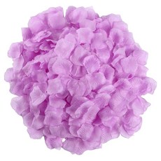 Khohimo 派對活動用人造玫瑰花瓣 1000p 組 5W0339, 1套, 紫色