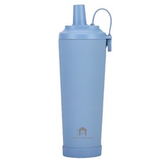 7822 Shop 生活選物 旅伴磁吸珍奶杯, 霧藍色, 830ml, 1個