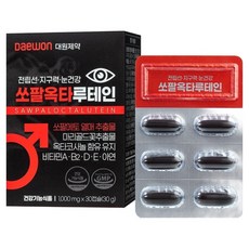 대원제약 전립선 지구력 눈건강 쏘팔옥타 루테인 30g, 30정, 1개