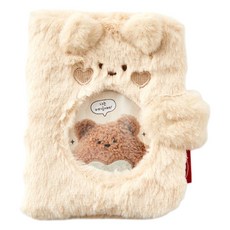 Modern House Butter Shop 柔軟照片卡冊 奶油熊, 12張, 棕色