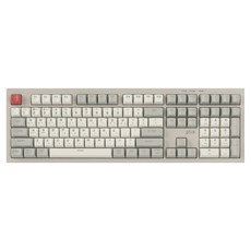 지클릭커 오피스프로 사일런스 무소음 무선 블루투스 키보드, 레트로 카푸치노 RC1, WK50 108키, 제조사축