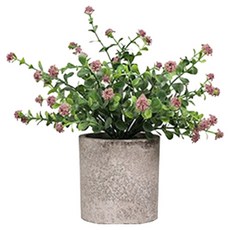 언더보스 미니 조화 화분 A-10, 혼합색상, 1개