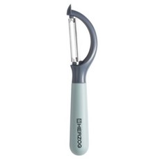 HERZOG PFANNEN Macht多功能削皮器 土豆削皮器 P型, 1個, 藍色