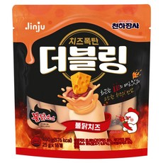 더블링 천하장사 더블링 불닭치즈, 400g, 1개