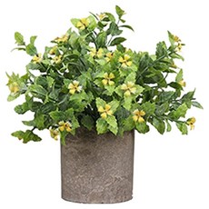 언더보스 미니 조화 화분 B-10, 혼합색상, 1개