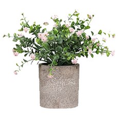 언더보스 미니 조화 화분 A-6, 혼합색상, 1개