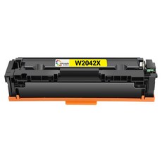 inkmade W2042X 大容量相容碳粉匣, 1個, 黃色