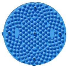 Potenkit 防滑足部指壓墊 37 x 37 cm 180g, 1個, 藍色