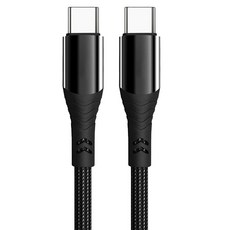 겜맥 닌텐도스위치2 C to C 충전 케이블 2m, 블랙, 1개, KMNS2-119