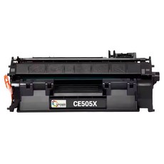 inkmade CE505X 大容量相容碳粉匣, 黑色, 1個