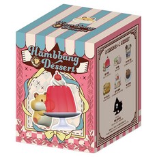 Tinyville Hampangi 火腿麵包 甜點系列 公仔 扭蛋 隨機出貨, 1個