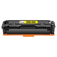inkmade 佳能 CRG-045 標準容量相容碳粉匣, 黃色, 1個