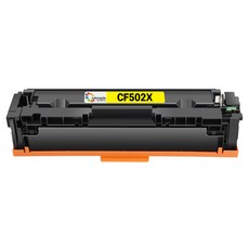 inkmade CF502X 高容量相容碳粉匣, 1個, 黃色