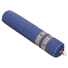 Sumer 圓筒蕎麥頸枕, 1個, 藍色