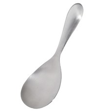 Axis 艾克思 304不鏽鋼加厚柄飯勺/分菜勺, 不鏽鋼色, 1支