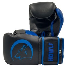 HOWLF Ares拳擊手套 左右組 283g, 1套, 黑色 + 藍色