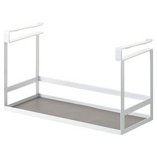 더자카 베이직 걸이식 다용도 주방선반, 화이트, 1개