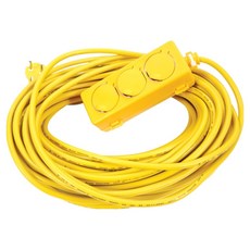 KDy 工業用 1.5SQ 3C 3孔延長線 DSM3-15, 1個, 單一顏色(DSM3-1520), 20m