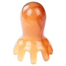 C'blance 高級頭皮刮痧按摩器 68 x 45 x 3 mm, M 棕色, 1個