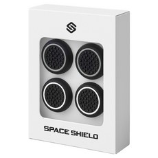 스페이스쉴드 닌텐도 스위치 2 조이콘 호환 블랙 라인 엠보 실리콘 스틱 캡 2종 x 2p 세트, 블랙그레이, 블랙화이트, 1세트