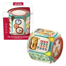 PLAYFUL TOYS 頑玩具 啟蒙八面忙碌鼓, 藍色, 1個