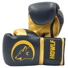 HOWLF Ares拳擊手套 左右組 283g, 1套, 黑色 + 金色