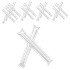 아카코 응원을 즐겁게 막대풍선, 화이트, 20개