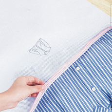 巧用 3D立體加厚型洗衣袋 外套 60 x 50cm, 1個, 白色