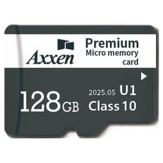 Axxen 優質FHD行車紀錄器家用攝影機記憶卡 Micro SD卡 MSD51, 1個, 128GB