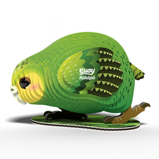 EuGy 3D立體紙拼圖, 7張, 鴞鸚鵡 099_STA_10, 1盒