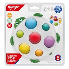 HUANGER 天空星星矽膠嬰兒推按瓢蟲綠色 heanhe0192, 1個, 混合顏色