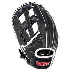 ZETT 豬皮手套 左手投球用 BPGK-PBK12 RH, 黑色, 1個