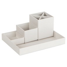 VIXXO LENA 桌面收納架 書桌整理盒, 米灰色, 1個