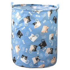 KODACHIEF 접이식 세탁바구니, 40타입 고양이