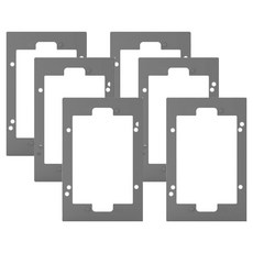 Legrand 羅格朗 Apella 鎂系列 簡約 2孔埋入式接地輔助座, 6個