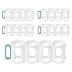 바른리빙 캔정리함 캔홀더 4구, 그린, 5개