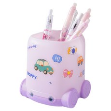 데일리온 인테리어 펜꽂이, 퍼플, 1개