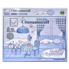HUNDRED PICTURES 百耘圖 Cinnamoroll 大耳狗喜拿 房間系列 拼圖 HP0300S-260 380 x 260mm, 午茶咖啡廳, 300片, 1盒