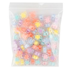 유니아트 티니비즈파스텔 네잎클로버22번 유광, 혼합색상, 1개