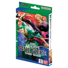 BANDAI CARD GAMES 航海王 起始牌組 第12彈 索隆&香吉士 卡牌遊戲 STK-12, 1個, 混合顏色