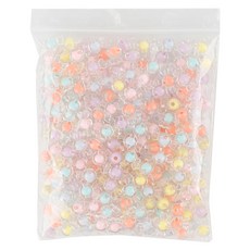 Uniart 迷你珠粉彩糖果 小5號 亮光, 1個, 混合色