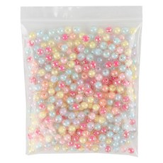 Uniart Teeny Beads粉彩BB球 小10號 鐳射, 1個, 混合色