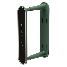 蕉蕉購物 免打孔伸縮衣架收納架, 綠色