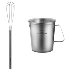 WAGENSTEIGER 圓形打蛋器 小 + 料理量杯 500ml 套裝, 1套, 打蛋器 + 料理量杯, 單一顏色