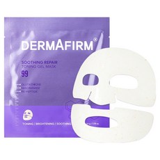 DERMAFIRM 舒緩護理爽膚凝膠面膜 R4, 1片, 1片