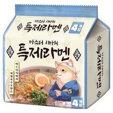 paldo 八道 蔚藍檔案柴關拉麵 115g, 4包