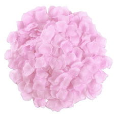 Khohimo 派對活動用人造玫瑰花瓣 1000p 5W0339, 1個, 粉紅色