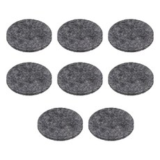 Axis 艾克思 家具消音防刮加厚毛氈圓形腳墊, 8個