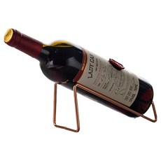 Allincell 簡潔葡萄酒架 27 x 7 x 8.5 cm, 1個, 玫瑰金